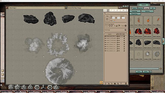 Fantasy Grounds - FG Volcanic Map Pack