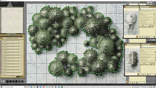 Fantasy Grounds - Pathfinder RPG - Map Pack - Frozen Sites