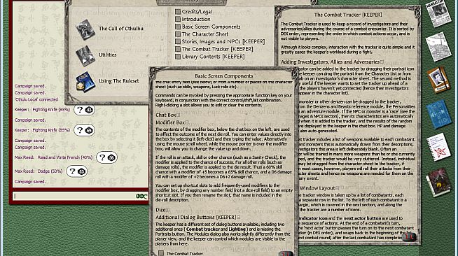 Fantasy Grounds - Call of Cthulhu Ruleset