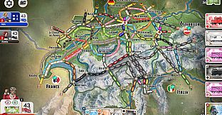 Ticket to Ride - Switzerland Expansion