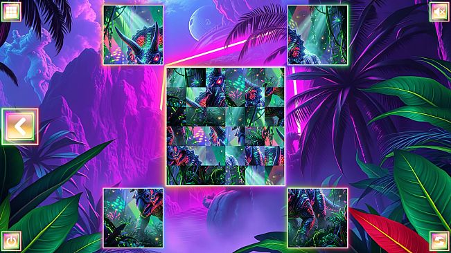 Neon Fantasy: Dinosaurs