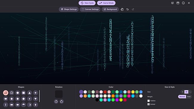 Shapeweaver - Digital & Sci-Fi Background Pack DLC