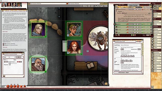Fantasy Grounds - Pathfinder 2 RPG - Outlaws of Alkenstar AP 2: Cradle of Quartz
