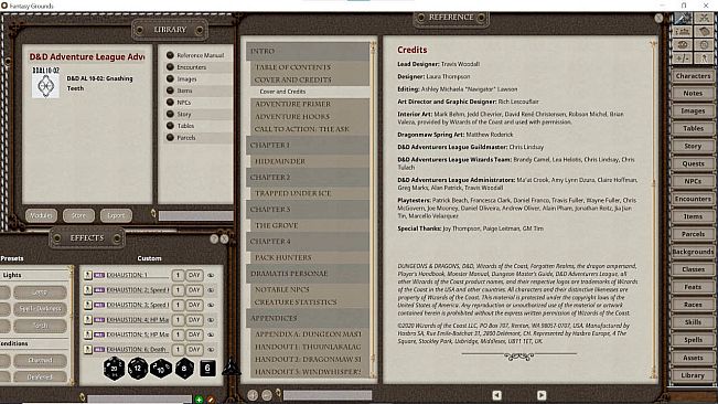 Fantasy Grounds - D&D Adventurers League 10-02 Gnashing Teeth