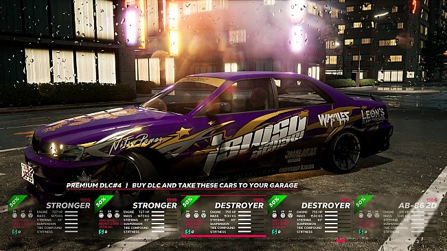 OverDrift Festival - Premium Cars Pack#4