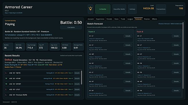 Armored Career