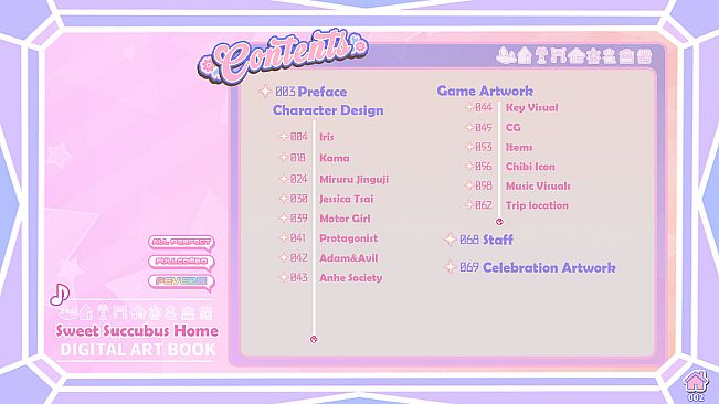 Sweet Succubus Home Artbook