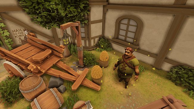 The King Feasts First