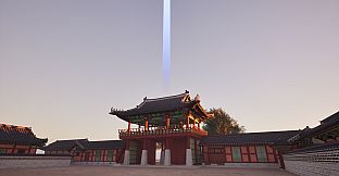 A walk in Hwaseong Temporary Palace at night