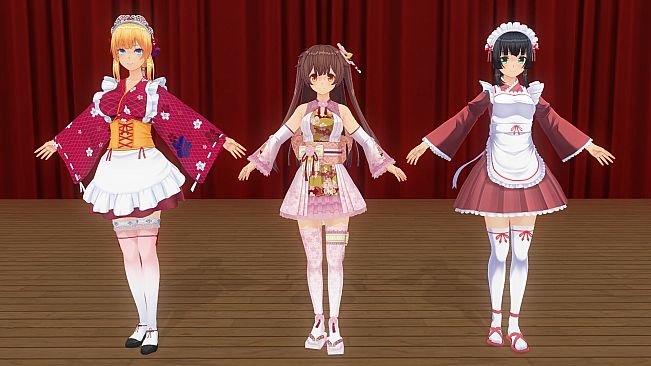 CUSTOM ORDER MAID 3D2 It's a Night Magic Shogatsu Gifts ALL in PACK