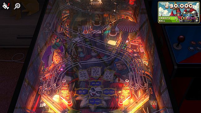 Zaccaria Pinball - House of Diamonds Deluxe Pinball Table