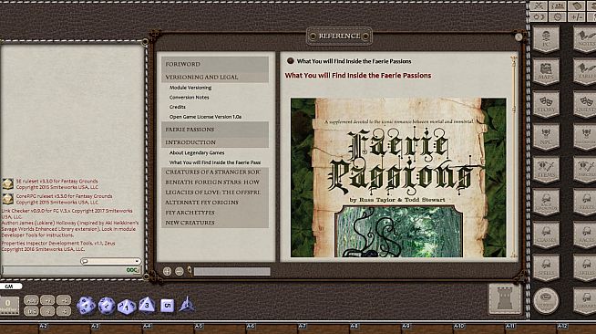 Fantasy Grounds - Faerie Passions (5E)