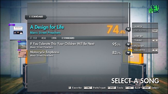 Rocksmith 2014 Edition – Remastered – Manic Street Preachers - “A Design for Life”