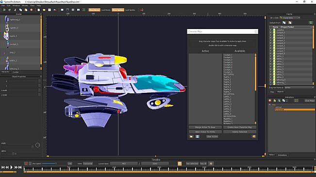 Spriter: Radius-Wing SHMUP Animated Art Pack