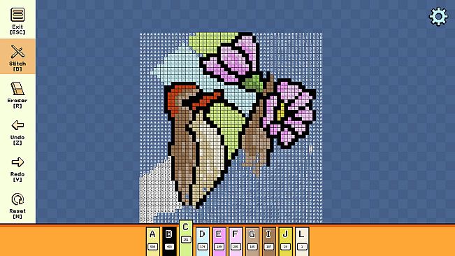 Pixel Cross Stitch - Simple Nature Pack