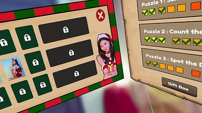 Puzzle of Santa Girl VR