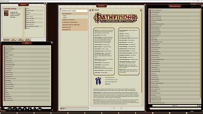 Fantasy Grounds - Pathfinder RPG - Campaign Setting: Inner Sea NPC Codex