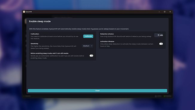 OyasumiVR - VR Sleeping Utilities