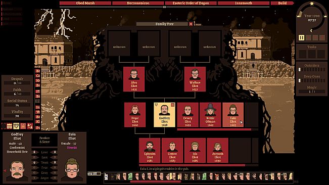 Marry a Deep One: Innsmouth Simulator