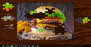 Jigsaw Puzzle World - Fast Food