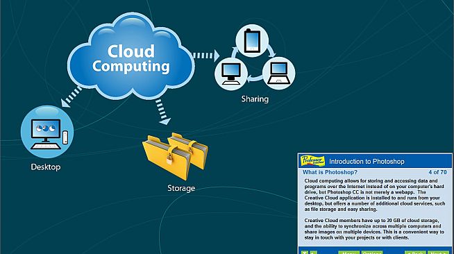Professor Teaches Photoshop Creative Cloud
