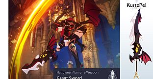 KurtzPel - Halloween Vampire Basic Weapon Set