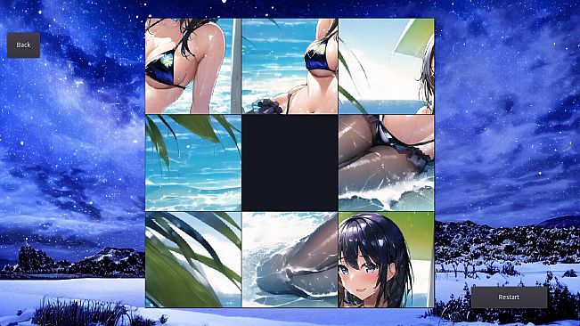 Slide Puzzle: Cute Moe Girls
