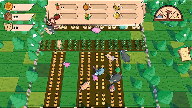 Crazy Farm: Roguelike Idle Building Game