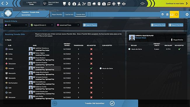 Rugby Union Team Manager 4