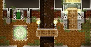 RPG Maker MZ - KR Elemental Dungeon Tileset - Fire Water Earth Wind