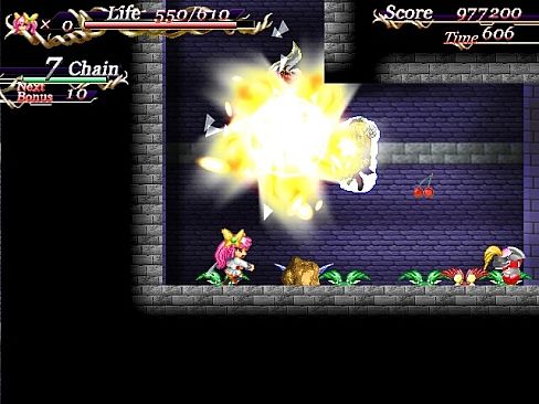 Once upon a time there was a twin-tailed sister princess who was very unfriendly.