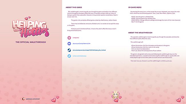 Helping the Hotties - Official Walkthrough