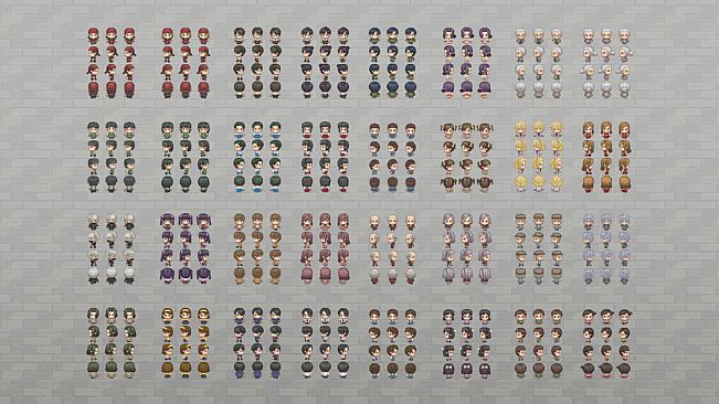 RPG Maker MV - SERIALGAMES LivingGoodCity Japanese City NPC SET 1