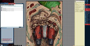 Fantasy Grounds - Starfinder RPG - FlipMat - Crashed Starship