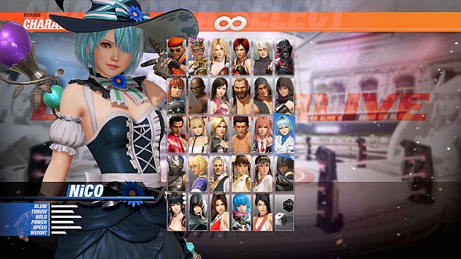 DOA6 Witch Party Costume - NiCO
