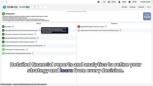 Investment Fund Game