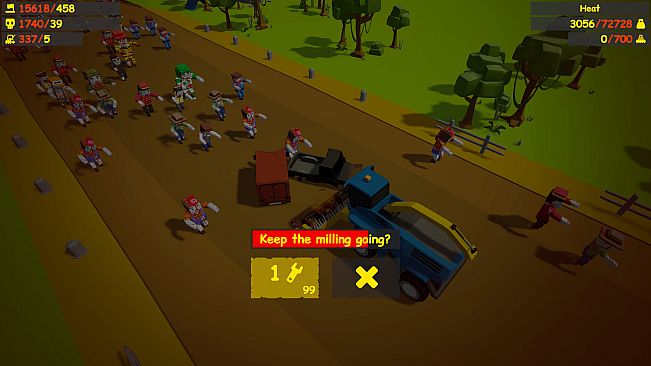 Harvester vs. Zombies