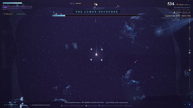 Echo in the Lightless Deep