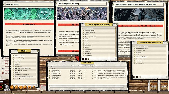 Fantasy Grounds - The Sixth Gun Roleplaying Game (Savage Worlds)