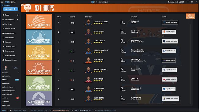 Draft Day Sports: College Basketball 2024