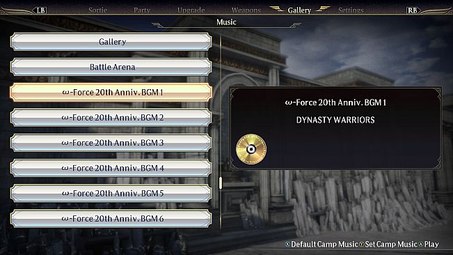 WARRIORS OROCHI 4/無双OROCHI３ - ω-Force 20th Anniversary Concert BGM Pack