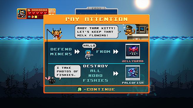 Aqua Kitty - Milk Mine Defender