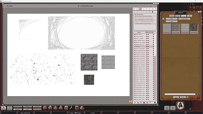 Fantasy Grounds - FG Haunted Interiors Map Pack