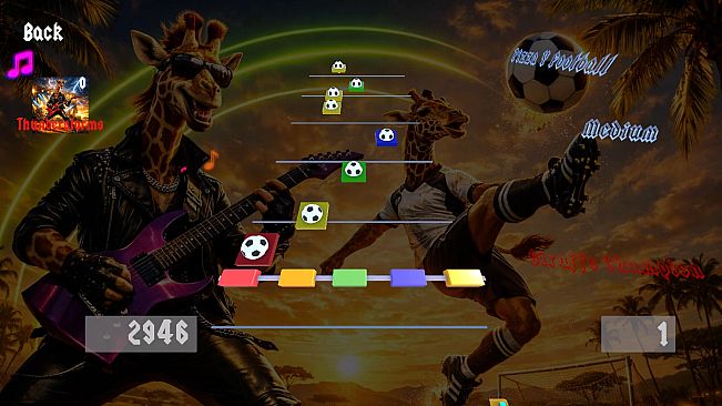 Giraffe Champion 2: Football Rock