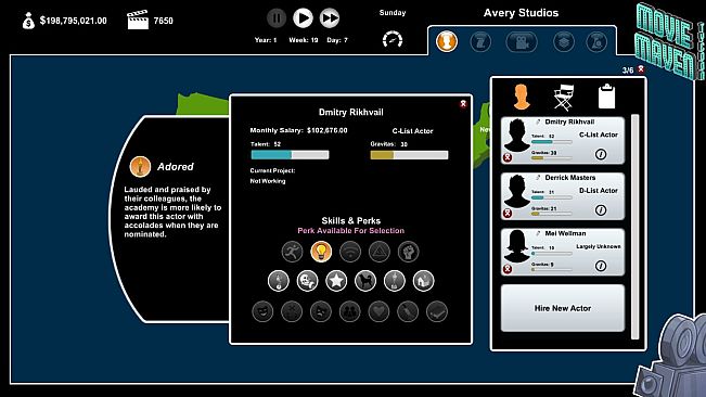 Movie Maven: A Tycoon Game