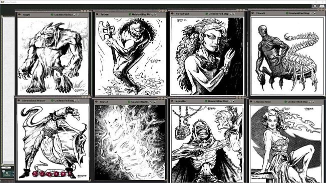 Fantasy Grounds - MC11 Monstrous Compendium Forgotten Realms Appendix (2E)