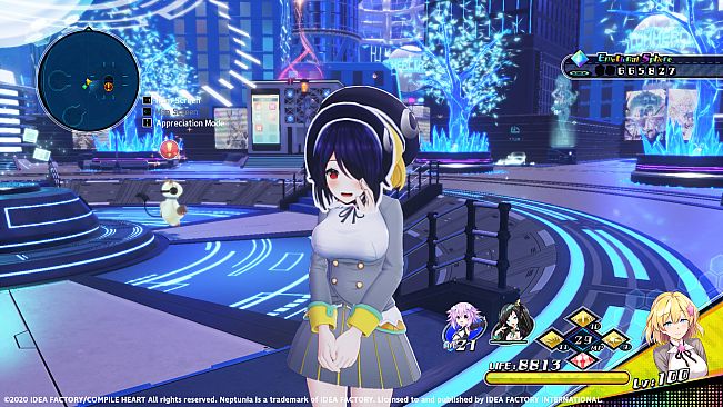 Neptunia Virtual Stars - Aogiri High School Pack