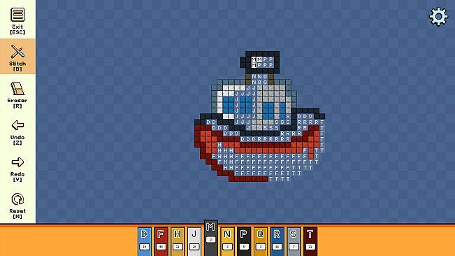 Pixel Cross Stitch - Toys Miniatures Pack 2