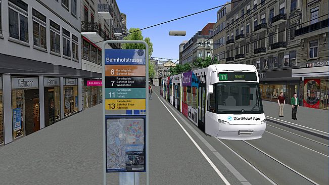 OMSI 2 Add-on Zurich Tram Line 11