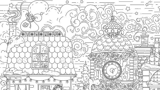 Cats Hidden in Christmas